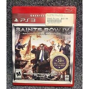 PS3 Saints Row IV National Treasure Edition - PlayStation 3 Complete CIB Tested